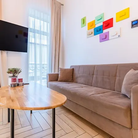 Picturesque Old Town With Charming Balcony